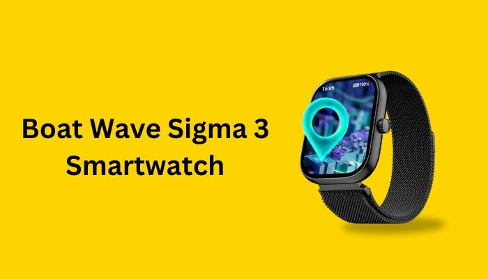 Boat Wave Sigma 3 Smartwatch